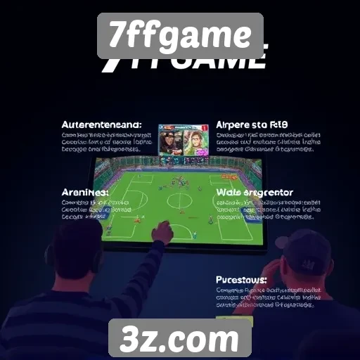 Visão geral das principais funcionalidades do 7ffgame
